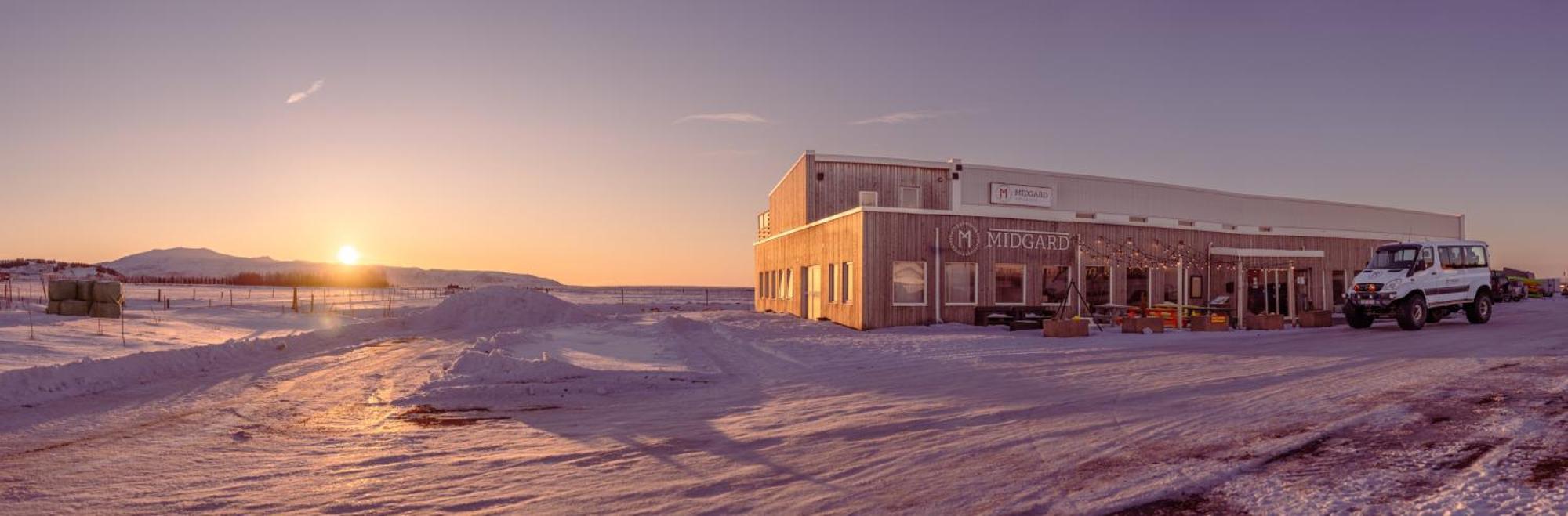 Midgard Base Camp Vandrerhjem Hvolsvöllur Eksteriør bilde