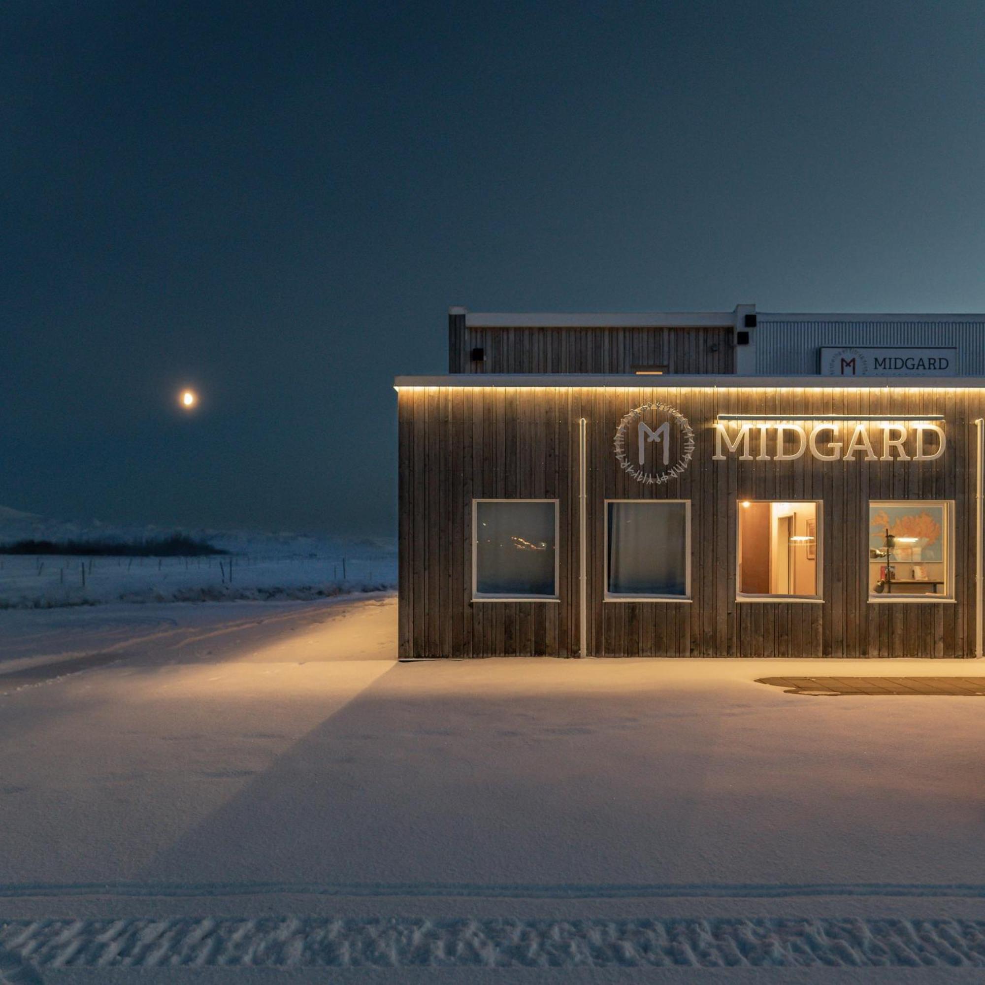 Midgard Base Camp Vandrerhjem Hvolsvöllur Eksteriør bilde